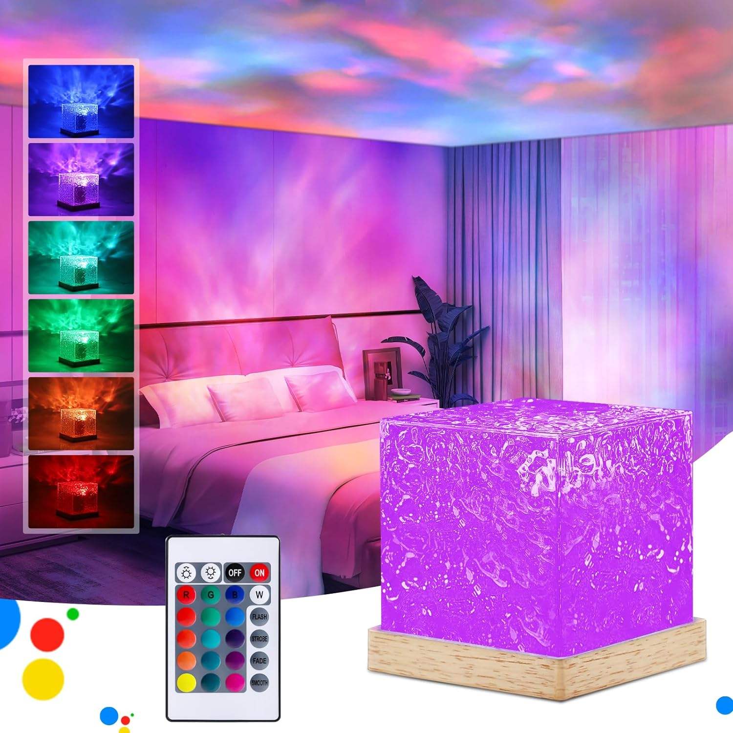 Aurora And Ocean Wave Glow Projector Light
